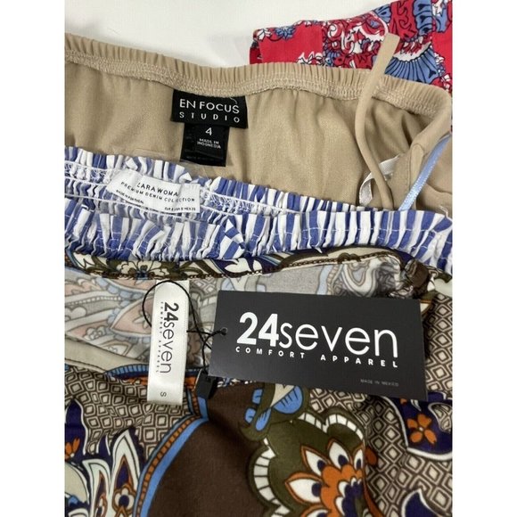 Womens Dress Lot 5 Midi Summer Party Cocktail Sundress Beach Zara Loft XS Small - Picture 13 of 13